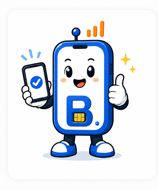 선불폰 eSIM 가능 여부와 단말 지원 조건을 안내하는 바로픽이 이미지
